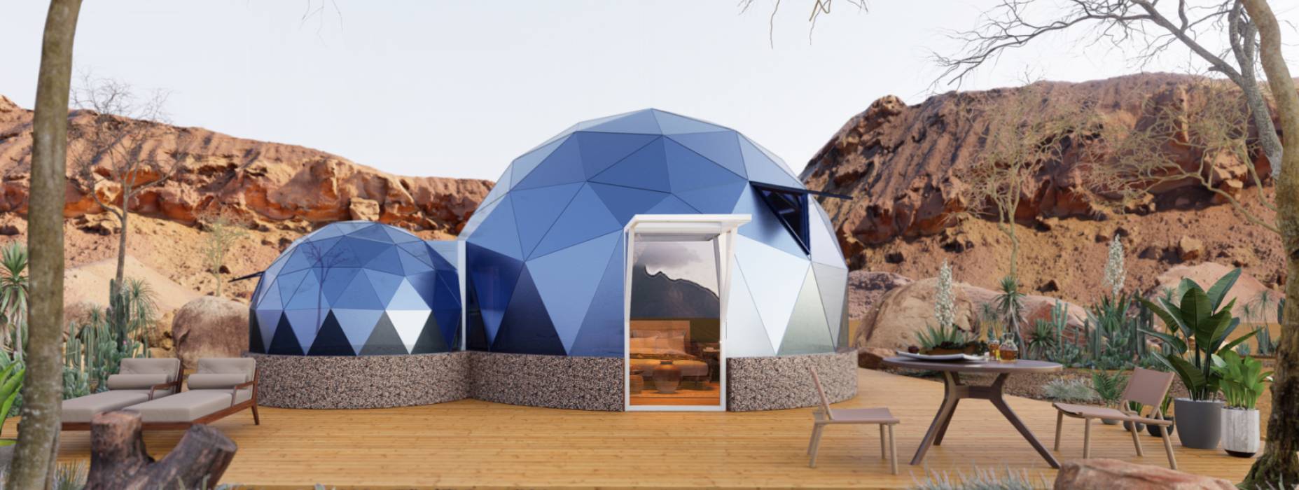 比如县球形智能光伏玻璃星空房